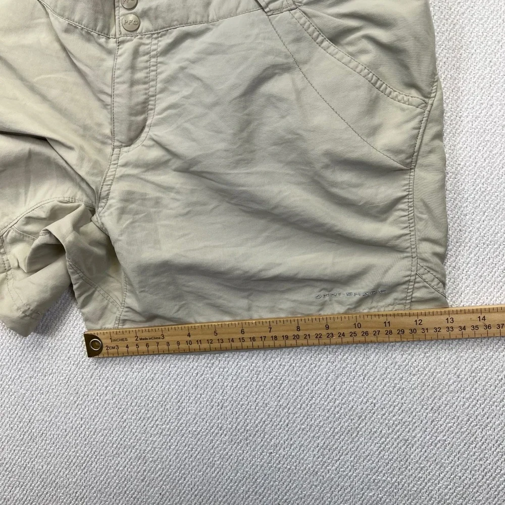 Columbia PFG Women's XL‎ Tan Omni-Shade Nylon Hiking Outdoor Utility Gorpcore